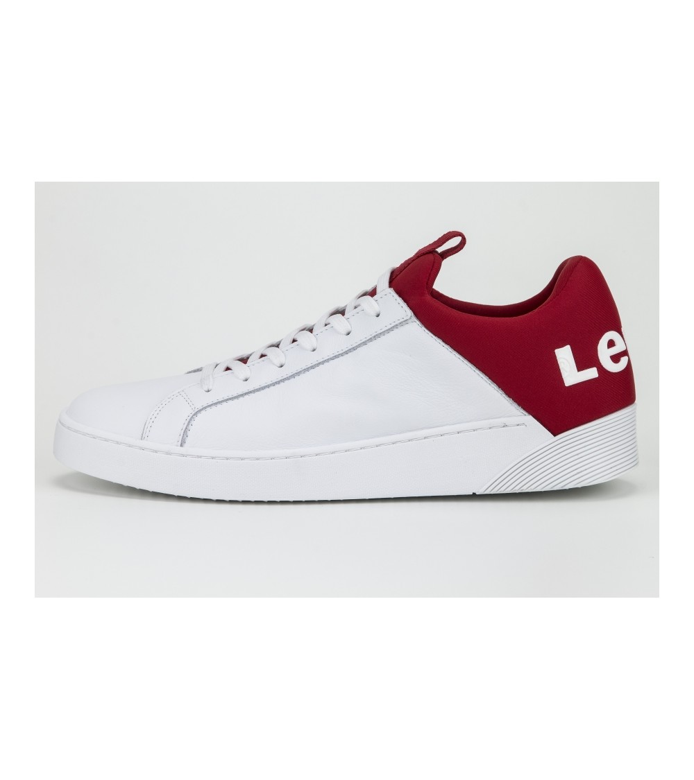 MENS WHITE LEVIS SNEAKERS MULLET