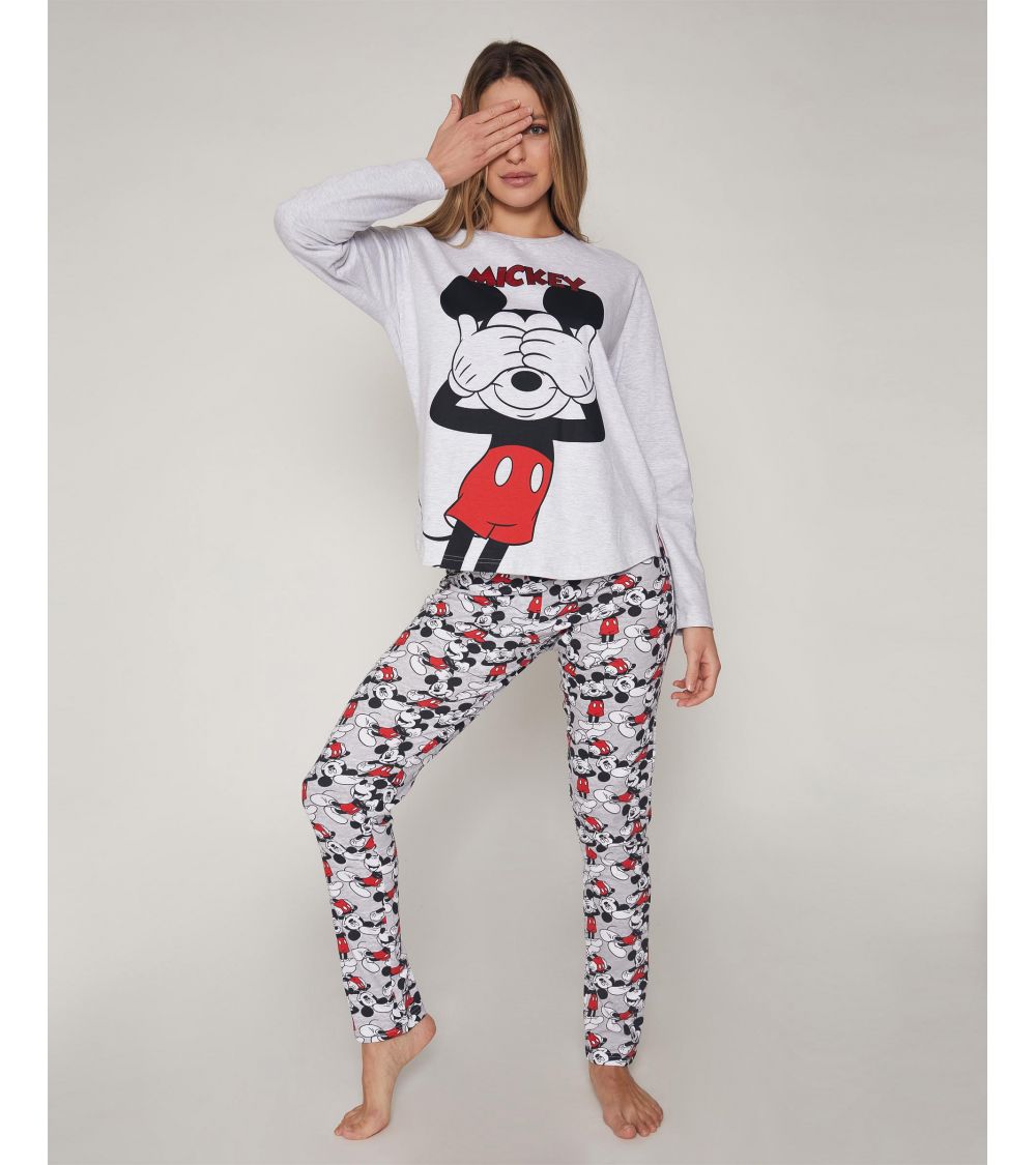 eficientemente varonil Globo Pijama de manga larga para Mujer Disney Mickey de Invierno