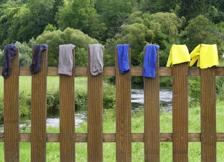 Como lavar los calcetines de algodón?